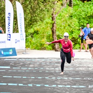 Race photo from Belitung Multisport Festival