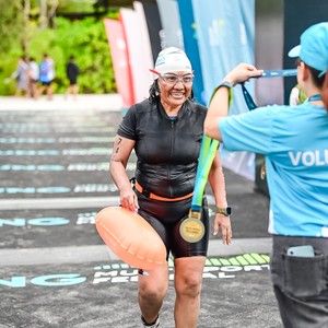 Race photo from Belitung Multisport Festival