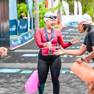 Race photo from Belitung Multisport Festival