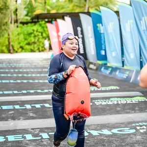Race photo from Belitung Multisport Festival