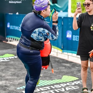 Race photo from Belitung Multisport Festival