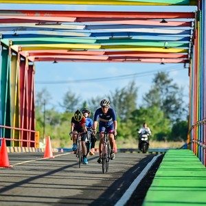 Race photo from Belitung Multisport Festival