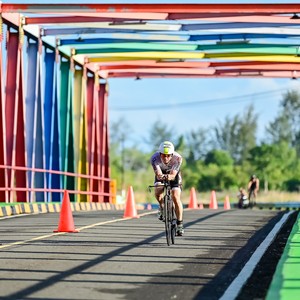 Race photo from Belitung Multisport Festival