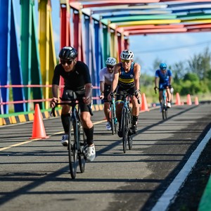 Race photo from Belitung Multisport Festival