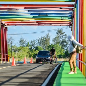 Race photo from Belitung Multisport Festival