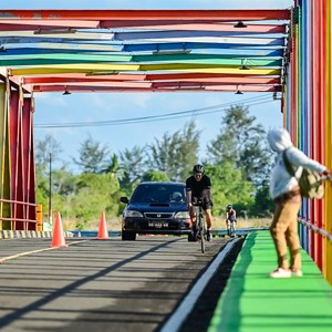 Race photo from Belitung Multisport Festival