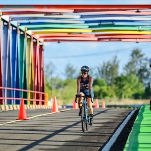 Race photo from Belitung Multisport Festival