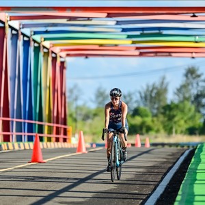Race photo from Belitung Multisport Festival