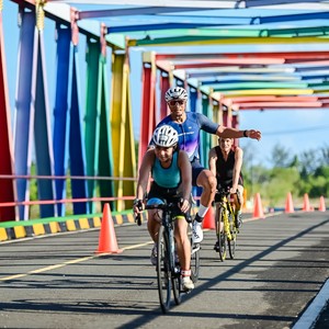 Race photo from Belitung Multisport Festival