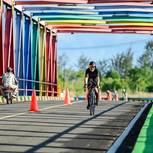 Race photo from Belitung Multisport Festival