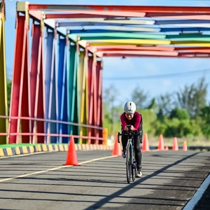 Race photo from Belitung Multisport Festival