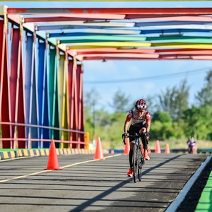 Race photo from Belitung Multisport Festival