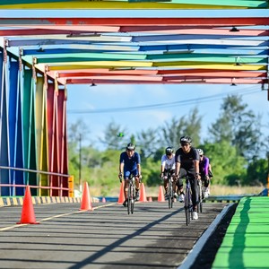 Race photo from Belitung Multisport Festival