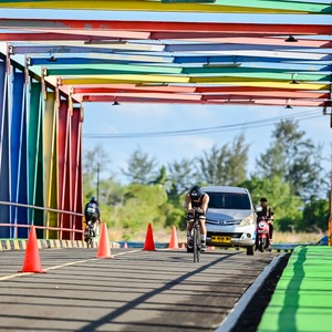 Race photo from Belitung Multisport Festival