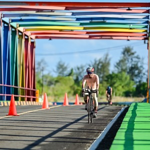 Race photo from Belitung Multisport Festival