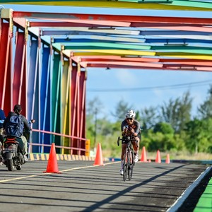 Race photo from Belitung Multisport Festival