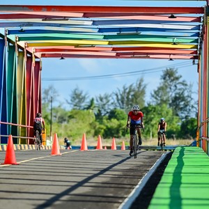 Race photo from Belitung Multisport Festival