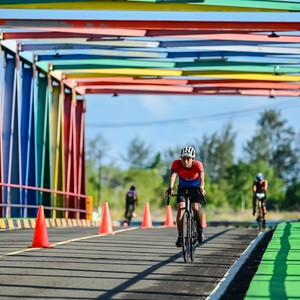 Race photo from Belitung Multisport Festival