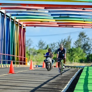 Race photo from Belitung Multisport Festival