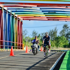 Race photo from Belitung Multisport Festival