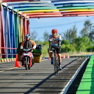 Race photo from Belitung Multisport Festival