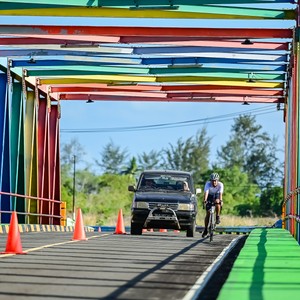 Race photo from Belitung Multisport Festival