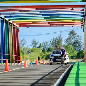Race photo from Belitung Multisport Festival