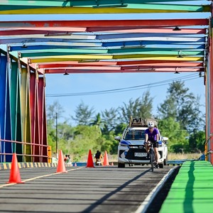 Race photo from Belitung Multisport Festival