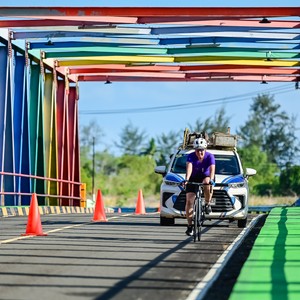 Race photo from Belitung Multisport Festival