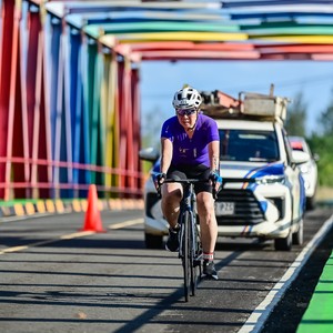 Race photo from Belitung Multisport Festival