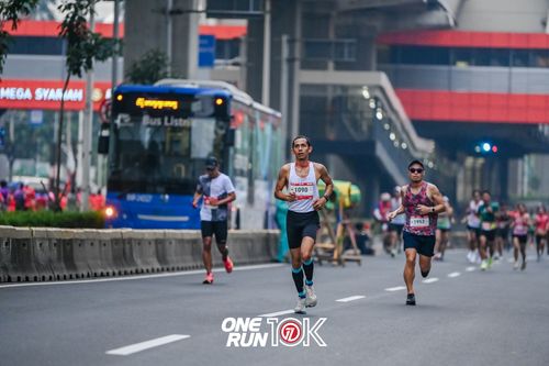 Race photo from ONE RUN 10K 2025