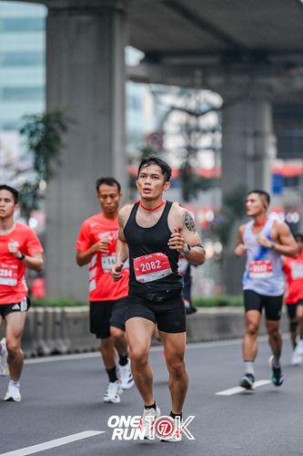 Race photo from ONE RUN 10K 2025