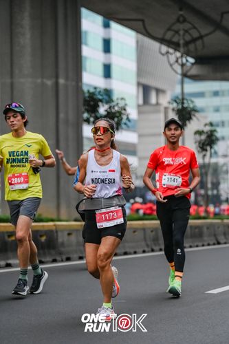 Race photo from ONE RUN 10K 2025