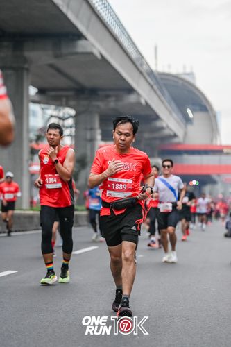 Race photo from ONE RUN 10K 2025