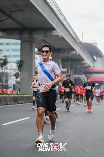 Race photo from ONE RUN 10K 2025