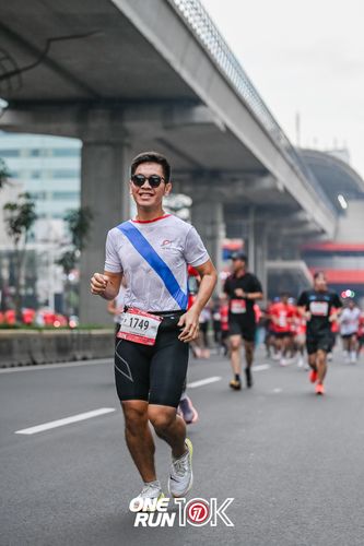 Race photo from ONE RUN 10K 2025