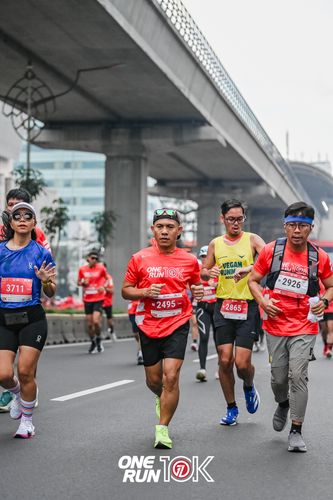 Race photo from ONE RUN 10K 2025
