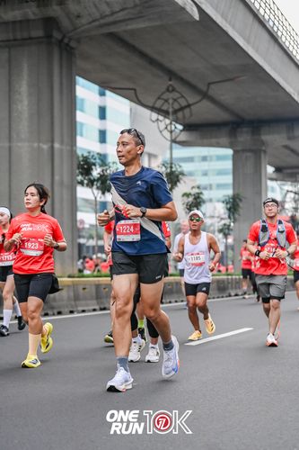 Race photo from ONE RUN 10K 2025