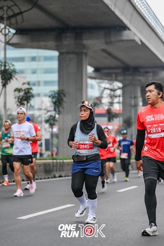 Race photo from ONE RUN 10K 2025