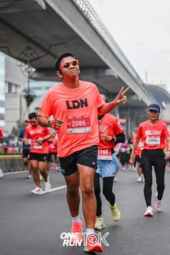 Race photo from ONE RUN 10K 2025