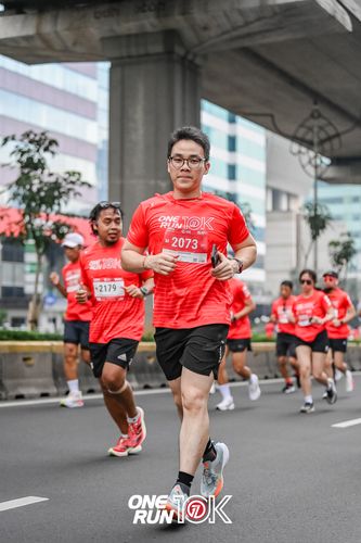 Race photo from ONE RUN 10K 2025