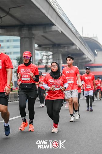 Race photo from ONE RUN 10K 2025