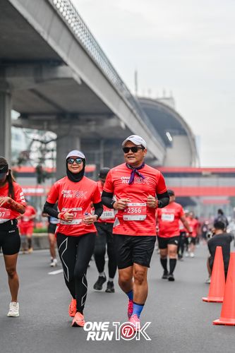 Race photo from ONE RUN 10K 2025