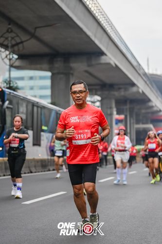 Race photo from ONE RUN 10K 2025
