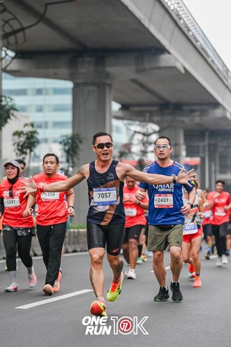 Race photo from ONE RUN 10K 2025