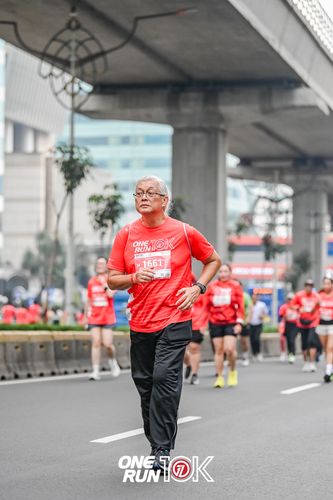 Race photo from ONE RUN 10K 2025