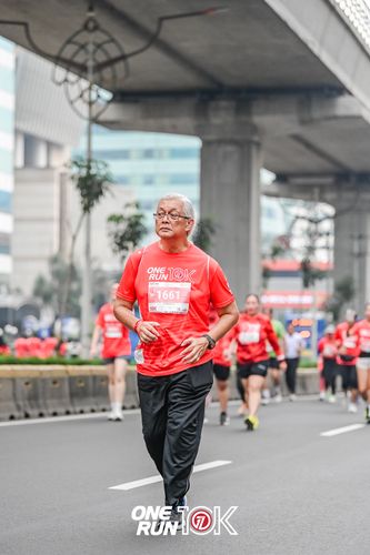 Race photo from ONE RUN 10K 2025