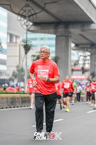 Race photo from ONE RUN 10K 2025