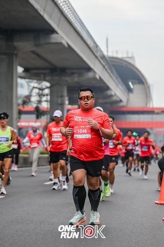 Race photo from ONE RUN 10K 2025