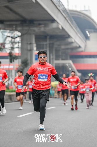 Race photo from ONE RUN 10K 2025